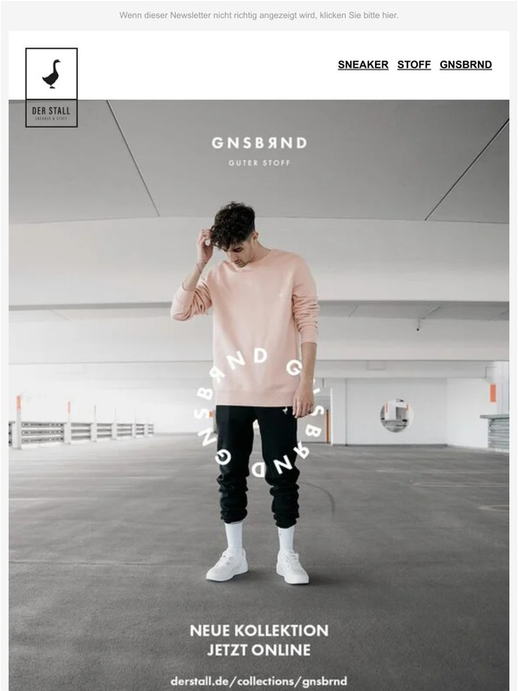 Die neue GNSBRND Kollektion - NUR IM STALL 🐐