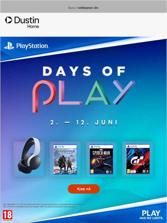 Spar stort på PS-spill! 🎮