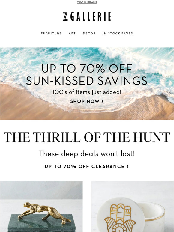 Up To 70% Off Clearance | Deep Deals That Won't Last!​