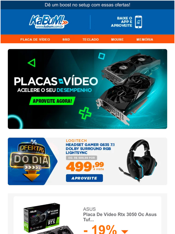 📢  Liberado: (6) Ofertas em Placas de Vídeo no HYPE dos Ninjas!