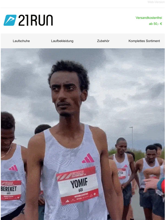10% extra Rabatt Global Running Day