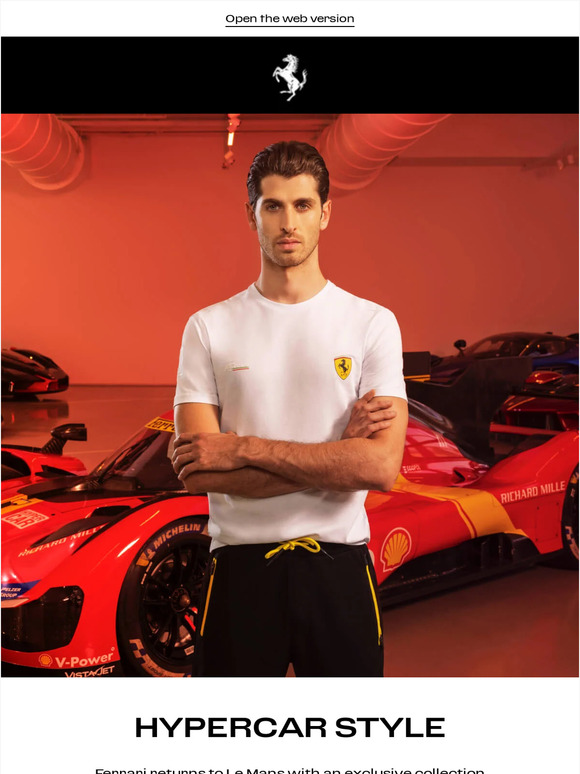 Ferrari: Exclusive Collection: Ferrari Le Mans Teamwear | Milled