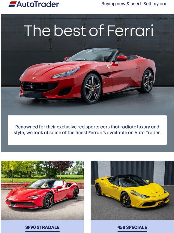 Take a look at Ferrari’s finest