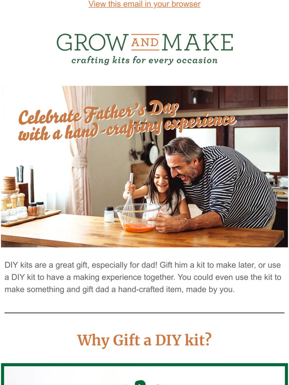 Gift Dad the DIY experience!