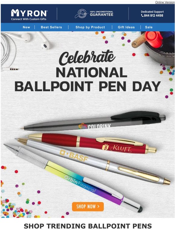 Discover Our Wide Selection of Ballpoint Pens!