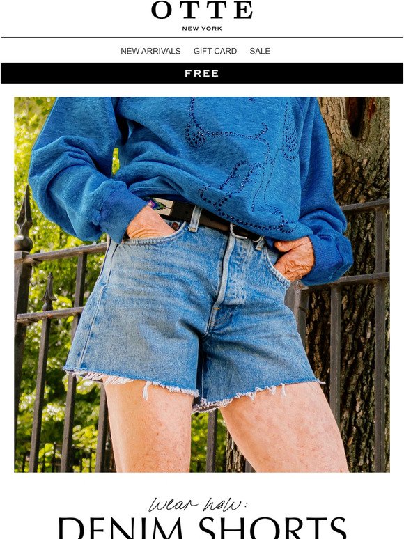 Wear Now: Denim Shorts