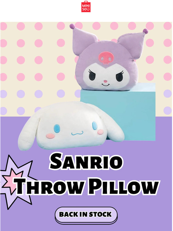 Kuromi & Cinnamoroll Coming Back！！！