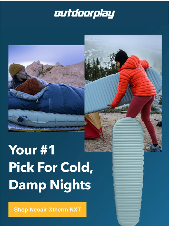 Outdoorplay The Best WarmthToWeight Ratio Of Any Sleep Pad Milled