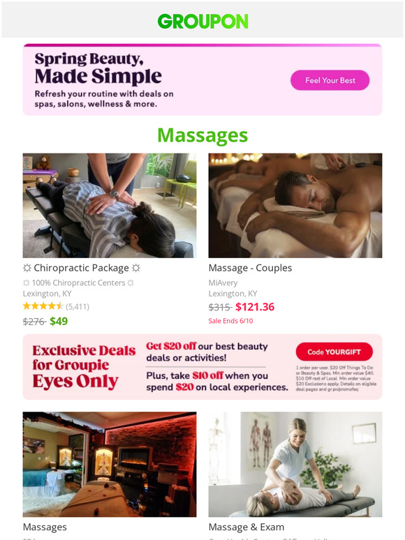 Unwind with Our Massage Deals - Up to 50% Off!