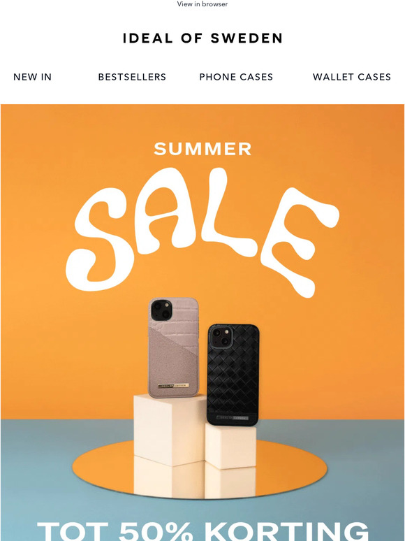 DE ZOMERUITVERKOOP IS BEGONNEN 🌴🥤