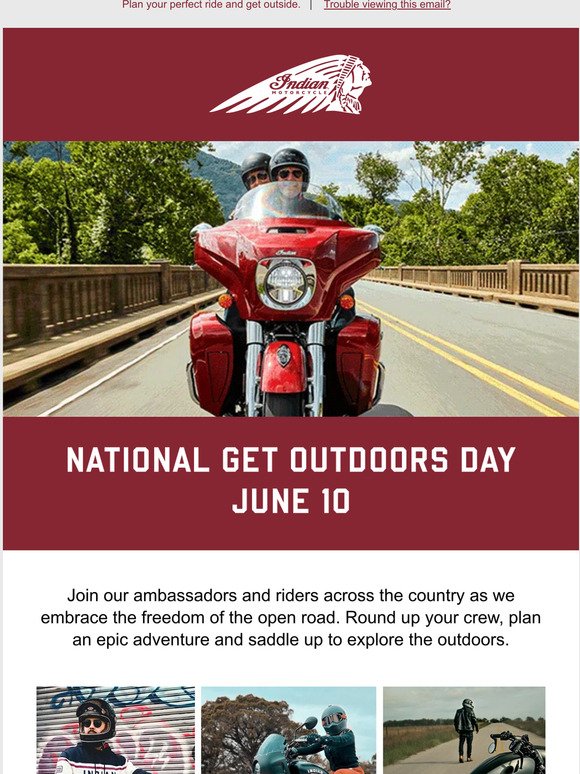 6/10: National Get Outdoors Day
