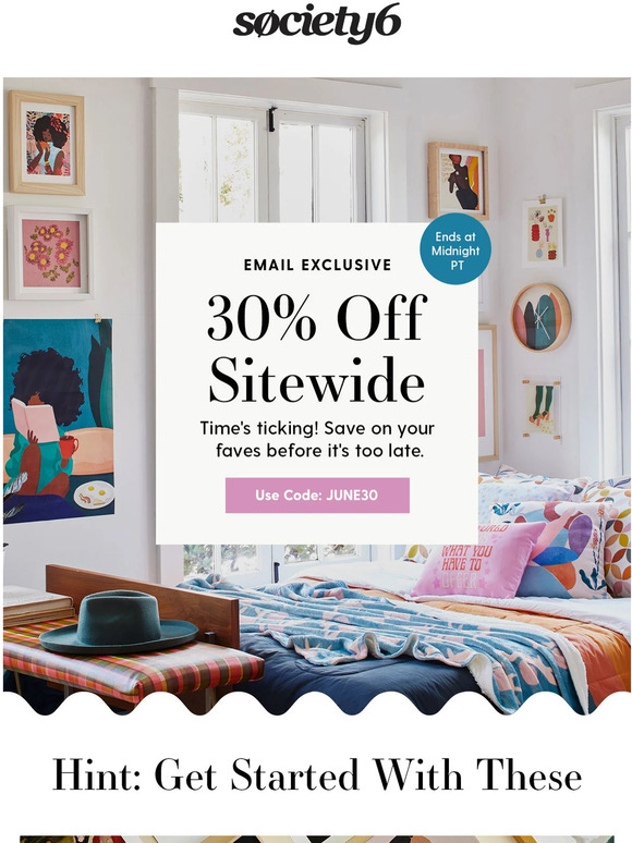 Countdown Starts Now! 30% Off Sitewide ⏰