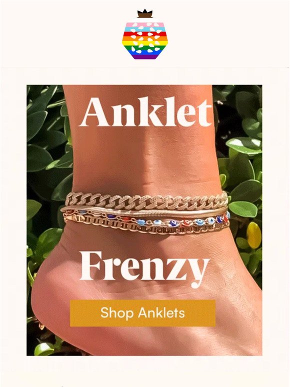 ✨Unleash Your Anklet Obsession💃