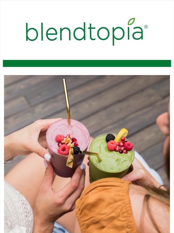 Enjoy Blendtopia - Drink What Matters! 👏