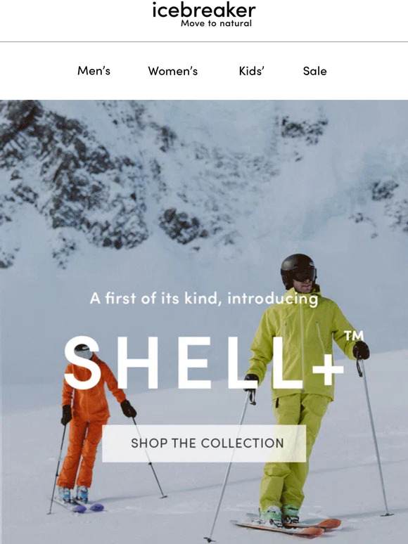 Icebreaker: A first of its kind: Introducing Shell+ | Milled