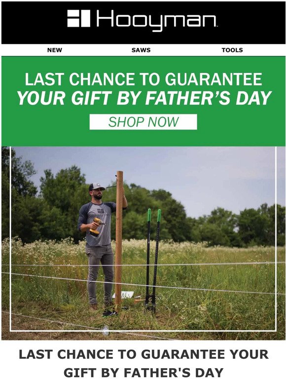 Father's Day Savings Start Now