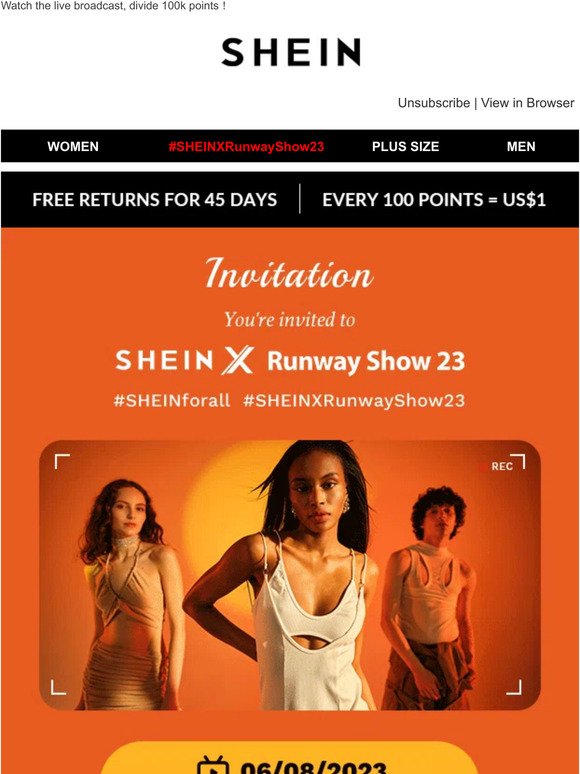 Shein UK: Don't Forget Your 200 Bonus Points
