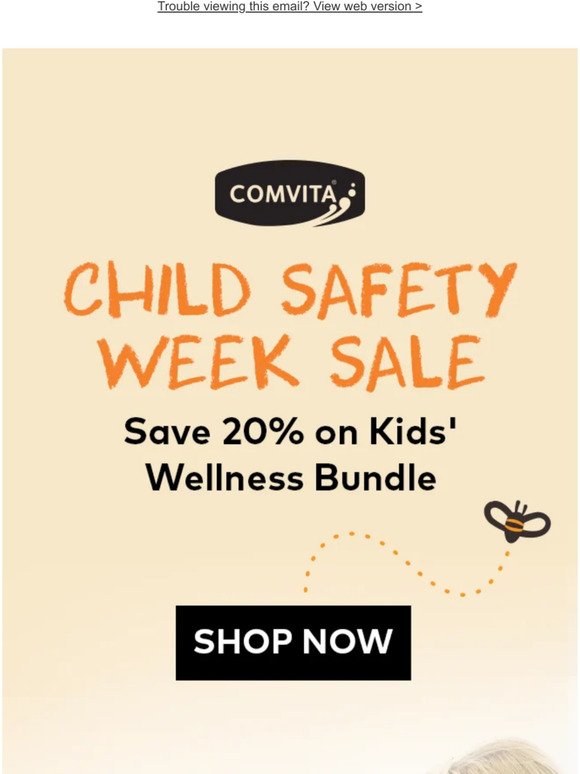 Get 20% off Comvita Kids Bundle for Child Safety Week - Safeguard your little ones!