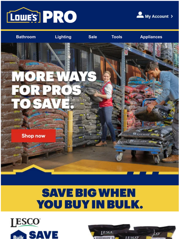 Lowes Email Newsletters Shop Sales, Discounts, and Coupon Codes