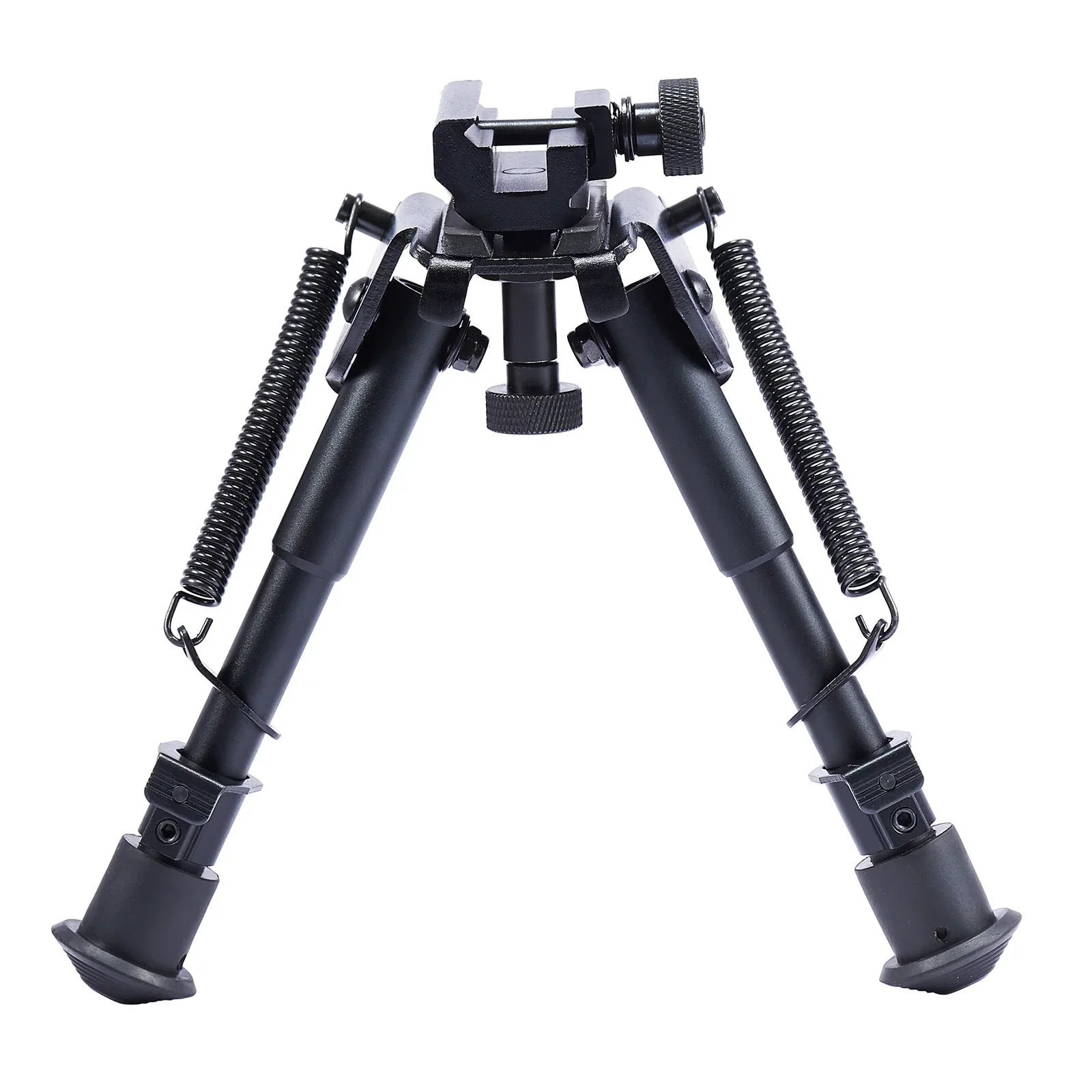 Tactical Rifle Bipod (6"-9") with 360 Degree Swivel Adapter