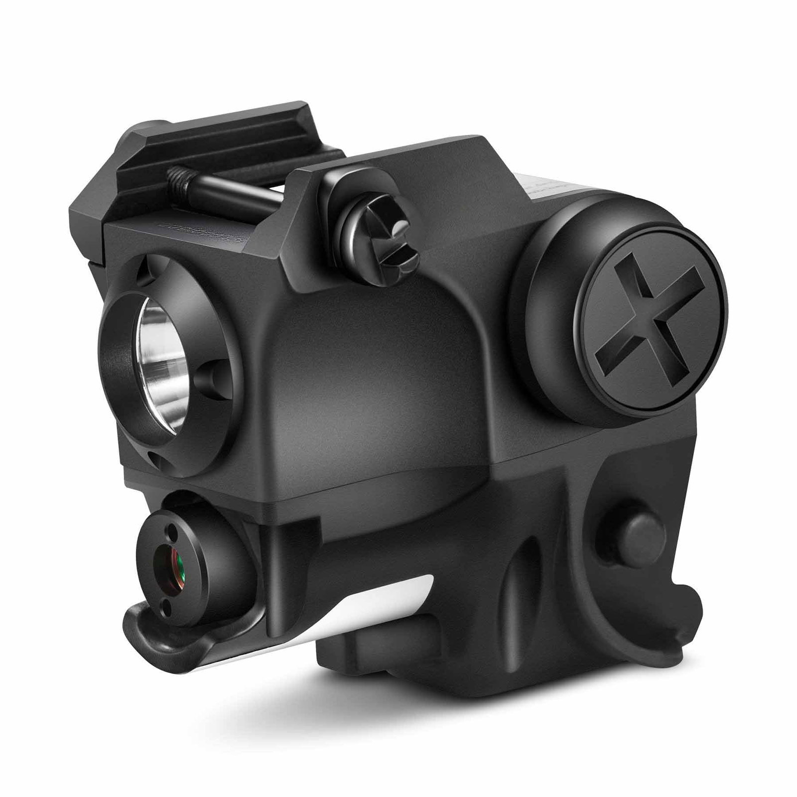 Class IIIA Laser Sight Combo, Green Laser & LED Flashlight, Tactical Green Dot Sight for Handgun & Pistols