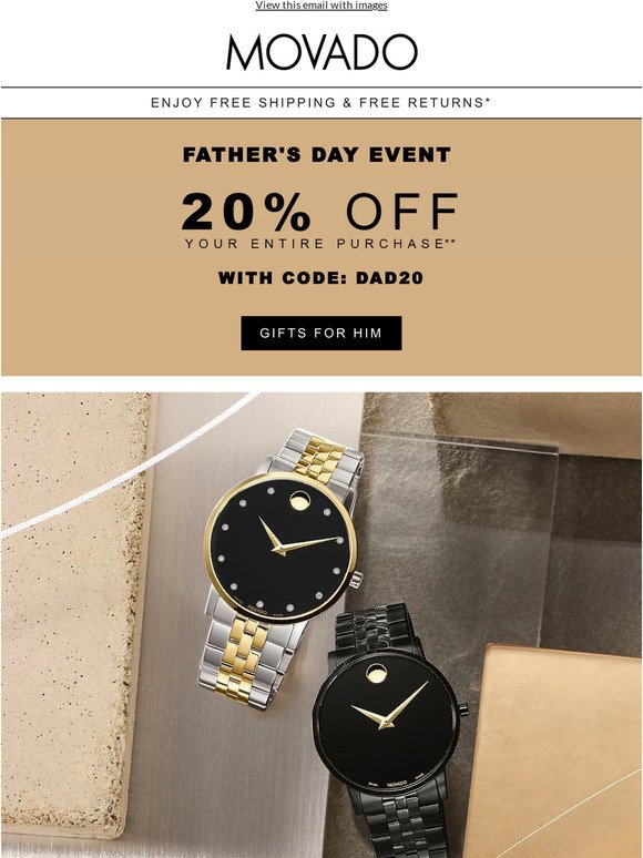 Iconic Gifts for Dad: 20% off Museum Classic & more