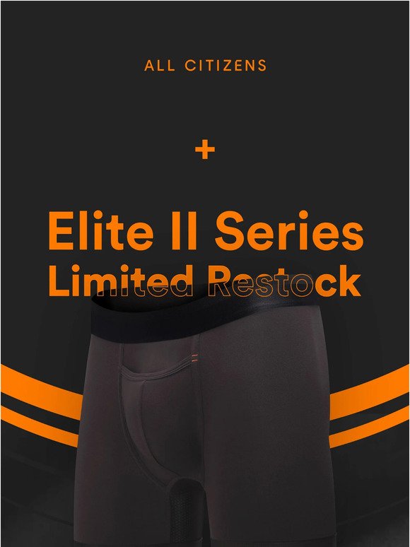 All Citizens: The Paradise Pocket Boxer Briefs are now restocked