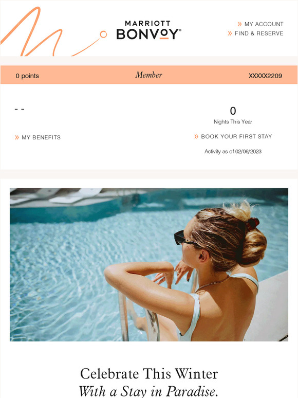 —'s Marriott Bonvoy Account Update: Celebrate Summer Someplace New