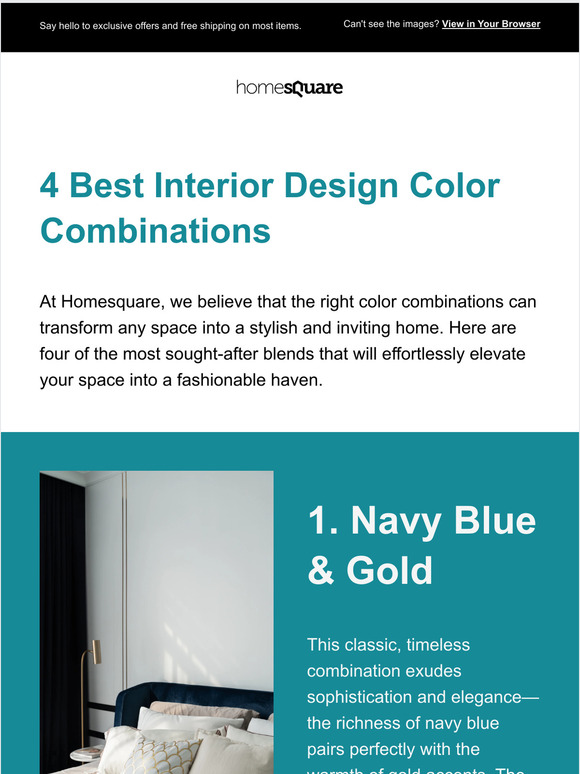 HomeSquare 4 Best Interior Design Color Combinations Milled