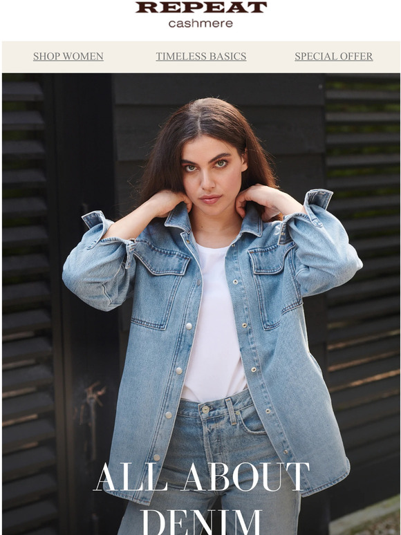 FREE teddy bear with purchase I All About Denim