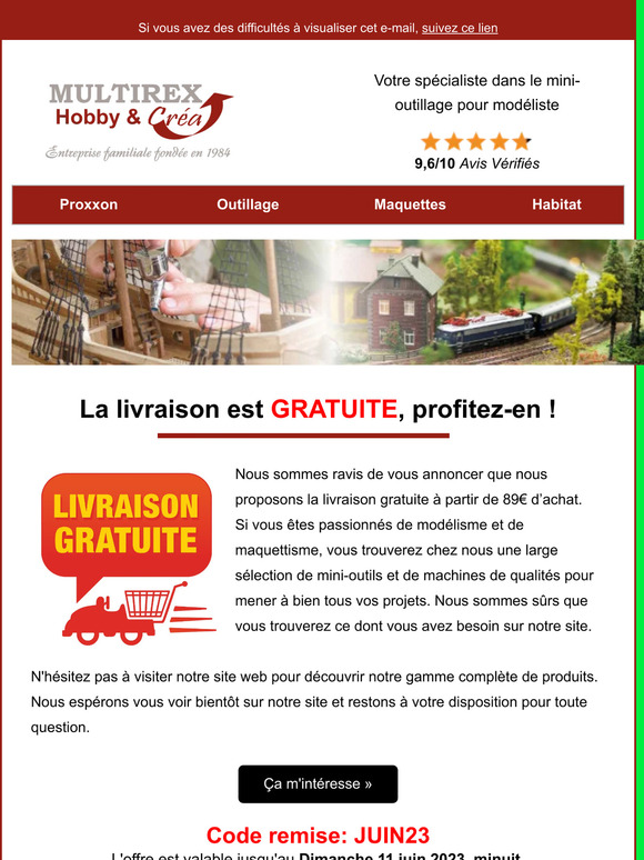 Découvrez notre offre exclusive  😲