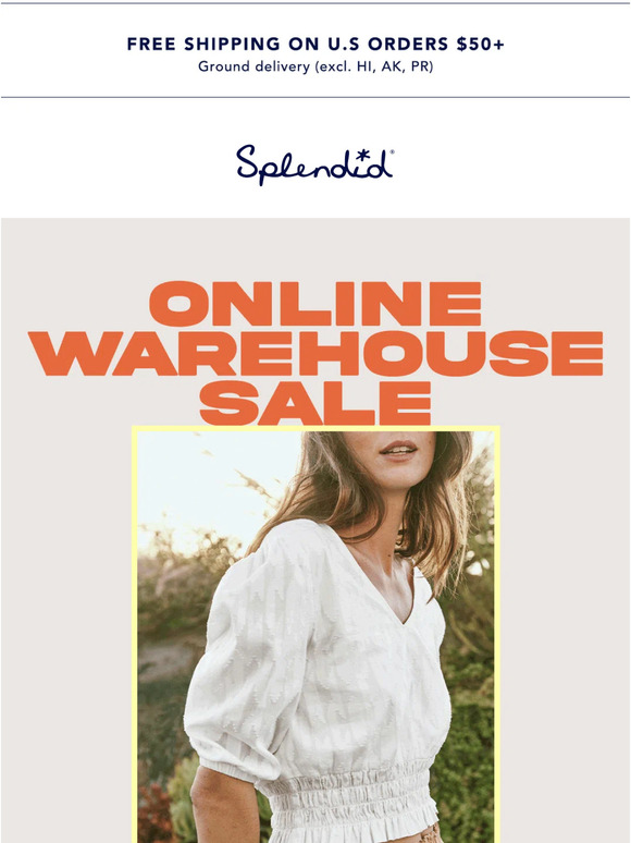 Splendid Email Newsletters Shop Sales, Discounts, and Coupon Codes