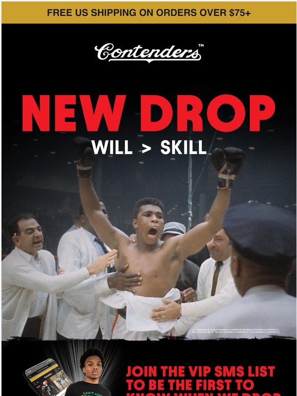New Muhammad Ali Shirts Drop Tomorrow!