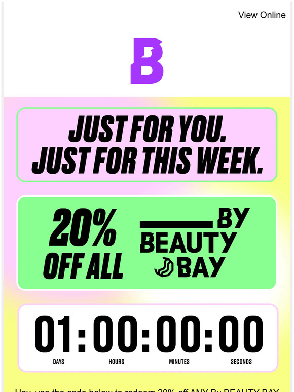 Beauty Bay 50 OFF = DAY MADE Milled