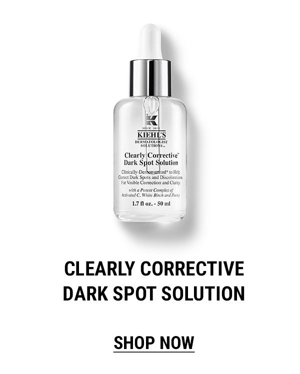 Clearly corrective dark spot solution