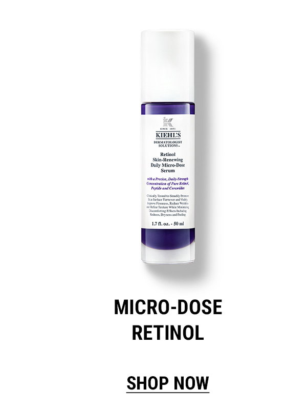Micro-dose retinol