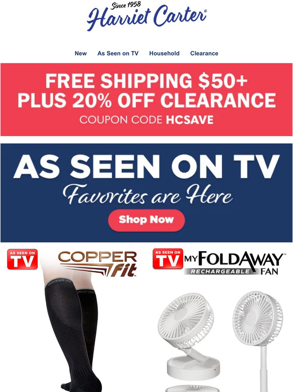 Harriet Carter: Shop the Best As Seen on TV Gifts all $29.99 & Under!