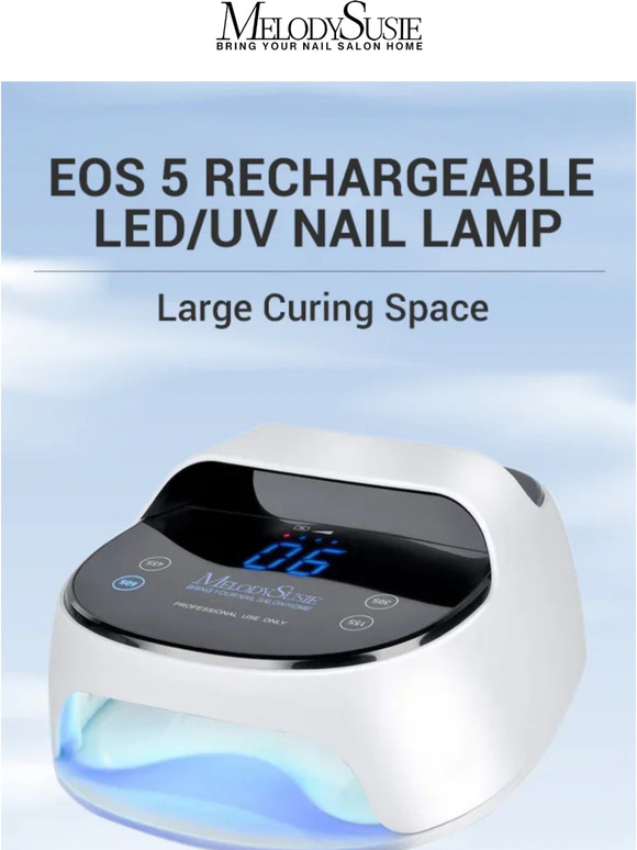 MelodySusie 2 in 1 UV LED Nail Art Lamp