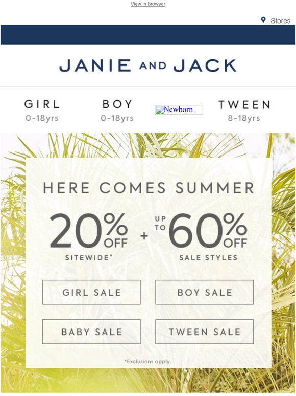 Janie and jack coupons