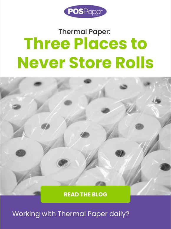 Thermal Paper Rolls: The Ultimate "Don't" List!