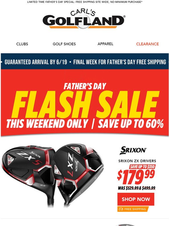 ⚡ FATHER'S DAY FLASH SALE IS LIVE + FREE SHIPPING ⚡