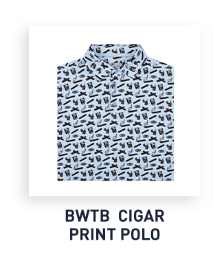 Cigar Print Polo