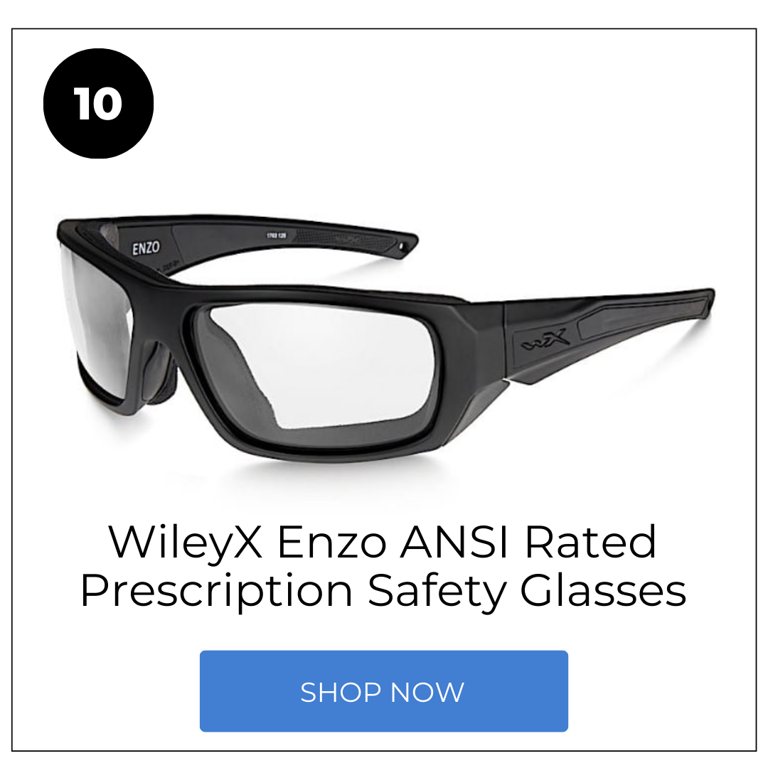 WileyX Enzo ANSI Rated Prescription Safety Glasses