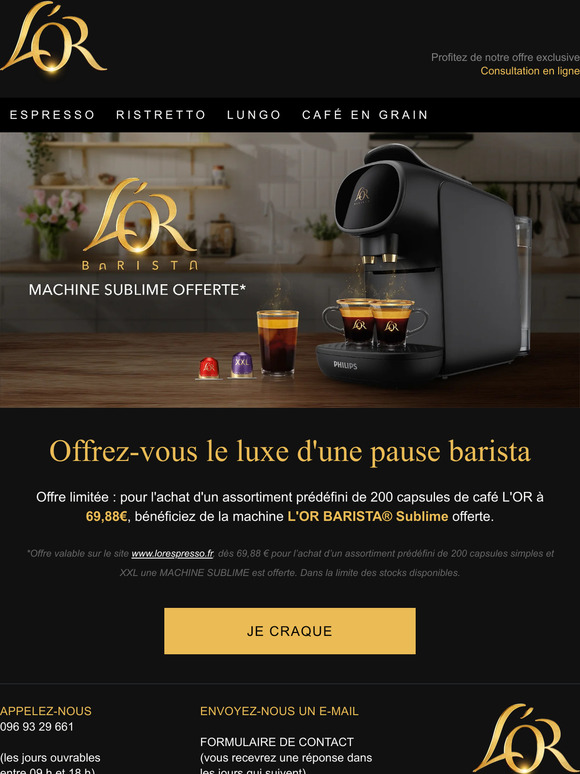 —, profitez d'une offre exclusive !
