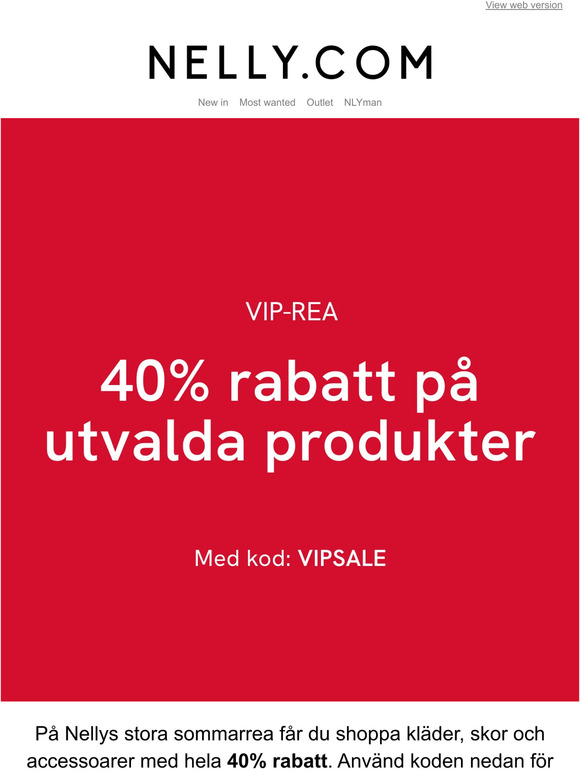 Must-haves på VIP-rean 🔥