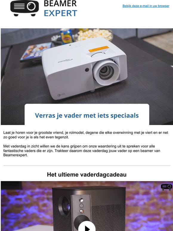 Je weet dat het bijna vaderdag is, toch?