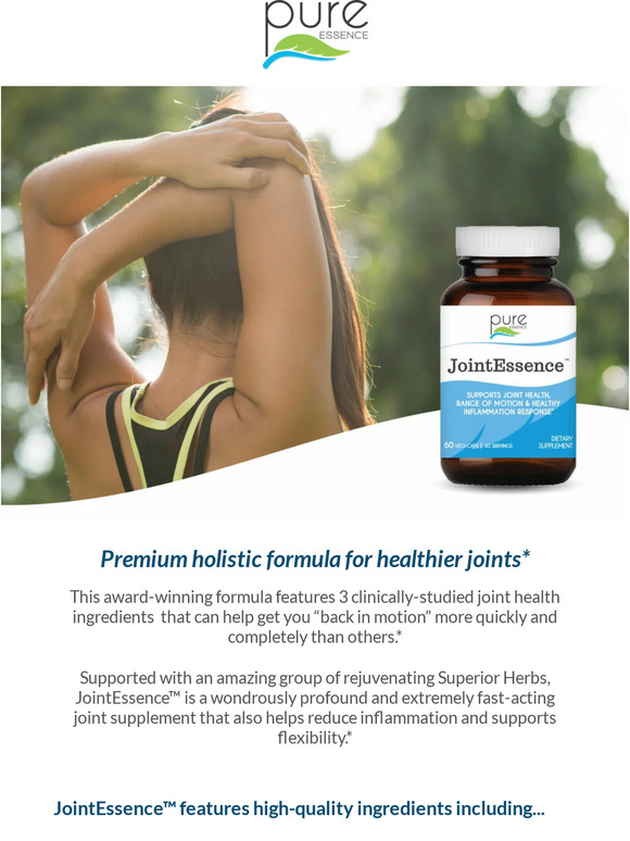 Don’t let achy joints ruin your summer activities…
