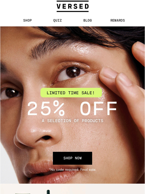 FLASH SALE ⚡ 25% off