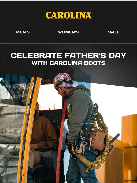 Celebrate Father's Day with Carolina Boots - Exclusive Sale!