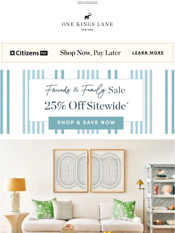 25% off lighting from Bradburn Home, Tala, and others